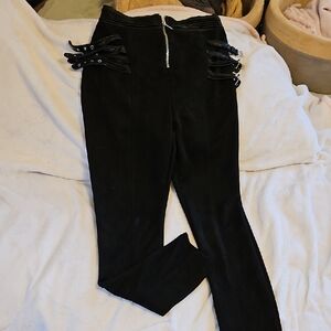 Manière De Voir Vegan Straight Legged Pants Size 10